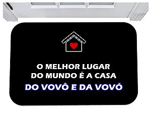 Capacho o melhor lugar do mundo é a casa da vovô e do vovó