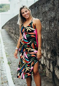 VESTIDO MIDI TROPICALIA