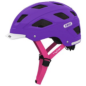 CAPACETE ABUS HYBAN TAMANHO M (52-58 CM) | ROXO BRILHANTE