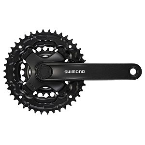 PEDIVELA SHIMANO TOURNEY FC-TY301 175 MM 48-38-28D | PRETO