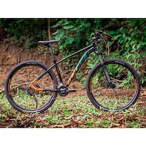 BICICLETA ARO 29 OGGI BIG WHEEL 7.1 2022 | PRETA, LARANJA E VERDE