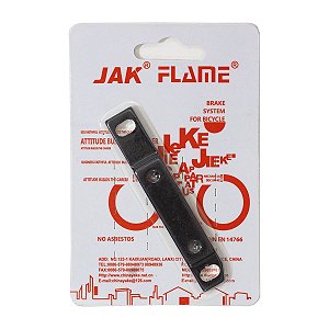 ADAPTADOR DE FREIO DIANTEIRO JAK P/FLAT MOUNT 140MM | PRETO