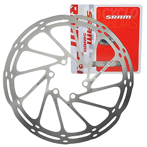 DISCO ROTOR PARA FREIO SRAM AVID CENTER LINE 140MM - 6 PARAFUSOS