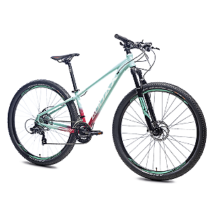 BICICLETA ARO 29" AUDAX HAVOK SX FEMININA | VERDE E ROSA