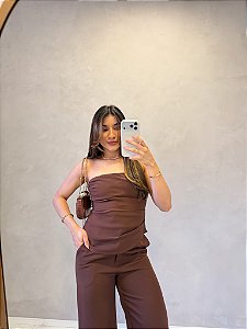 Blusa Assimétrica Alfaiataria