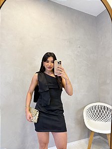 Vestido Laço Alfaiataria