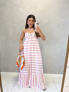 Vestido Longo Listra
