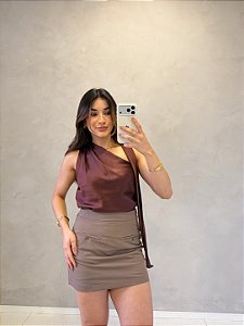 Blusa Cetim Suellen