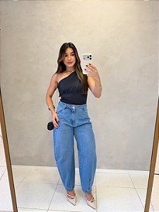 Calça Jeans Barrel Íris