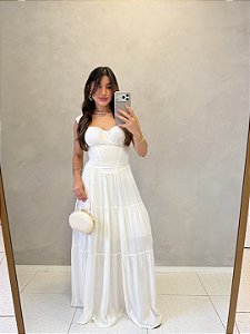 Vestido Corset Viscolinho
