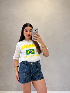 T-shirt Brasão Brasil