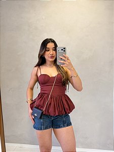 Blusa Sofie Tricoline