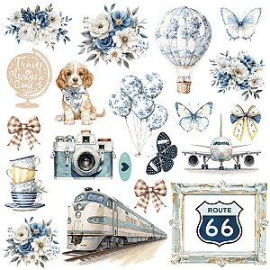 Coleção Serenity - Recortes Trem - 10 FLS
