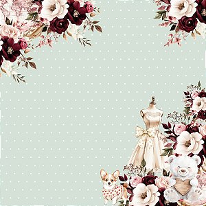 Meu Aconchego - Floral - 10 FLS