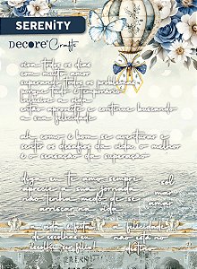 DTF UV - Adesivo - Manuscrito - 3 Unidades