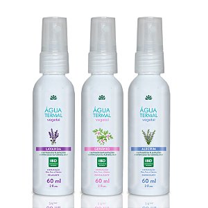 Água Termal 60ml - Gerânio e Lavanda