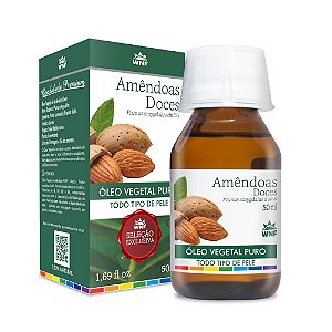 Óleo Vegetal de Amêndoas Doces 50ml
