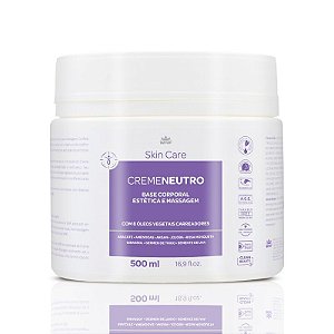 Creme Neutro Corporal para Adição de Óleos Essenciais - 500ml