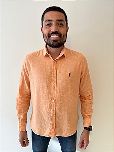 CAMISA ML LINHO SLIM FIT