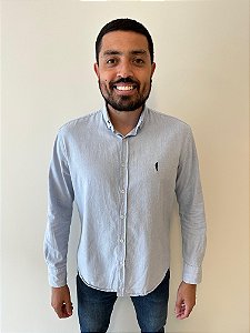 CAMISA MANGA LONGA SLIM FIT OXFORD