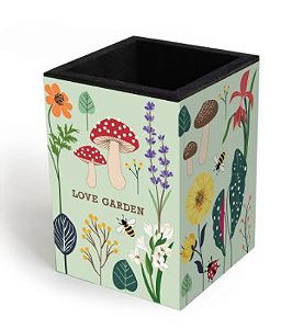 Porta Lápis Love Garden - Fina Ideia
