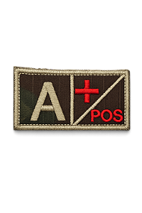 Patch Bordado Raiz Fator RH A +