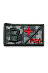 Patch Bordado Raiz Fator RH B+