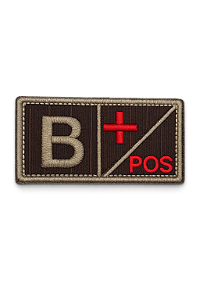 Patch Bordado Raiz Fator RH B+