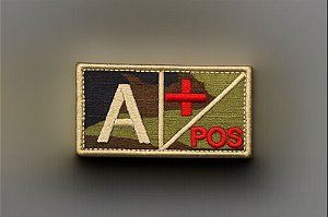 Patch Bordado Raiz Fator RH A +