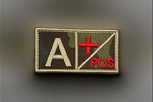Patch Bordado Raiz Fator RH A +