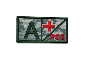 Patch Bordado Raiz Fator RH A+