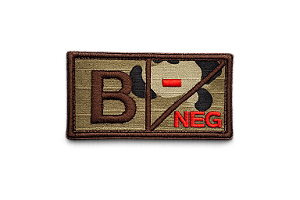 Patch Bordado Raiz Fator RH B-