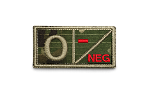 Patch Bordado Raiz Fator RH O-