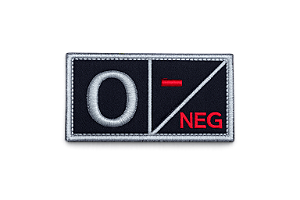 Patch Bordado Raiz Fator RH O-