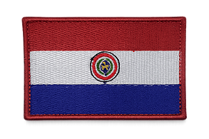 Patch Bandeira Paraguai