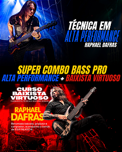SUPER COMBO BASS PRO - ALTA PERFORMANCE + BAIXISTA VIRTUOSO