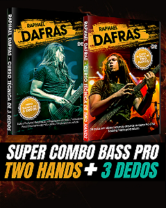 SUPER COMBO BASS PRO - TWO HANDS + TÉCNICA DE 3 DEDOS