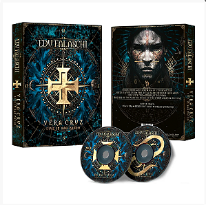 CD + BLURAY - Edu Falaschi "Vera Cruz Live in São Paulo