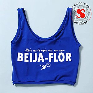 TOP CROPPED BEIJA-FLOR