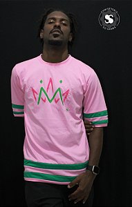 BLUSA COM LISTRAS MANGUEIRA