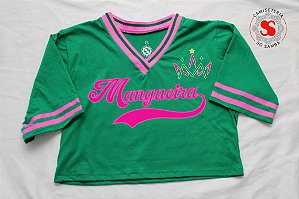 CROPPED OVERSIZED MANGUEIRA