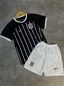 Kit Infantil Corinthians Listrado 2023/24