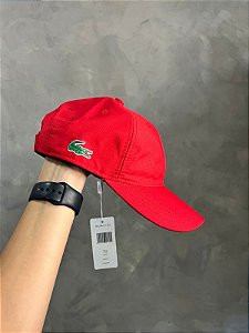 Bone Lacoste sport  Vermelho