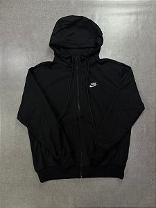 MOLETOM NIKE CLUB PRETO