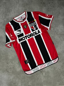 Camisa Retro Listrada São Paulo 2000 Away