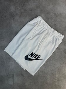 BERMUDA MOLETOM NIKE OFF WHITE