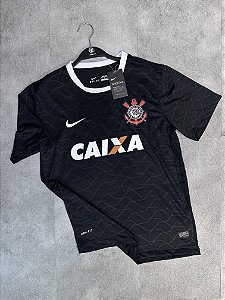 Camisa Nike Retrô Corinthians II 2012 - Preto