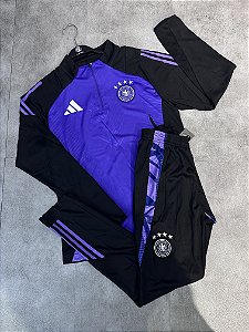 Conjunto Treino Alemanha Roxo 2025 Lançamento.