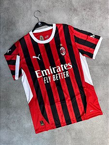 CAMISA AC MILAN 24/25 HOME MASCULINA