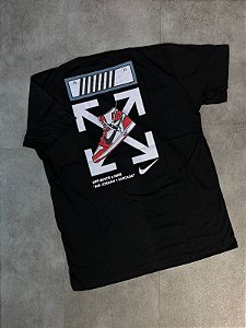 CAMISA NIKE JORDAN OFF WHITE PRETA